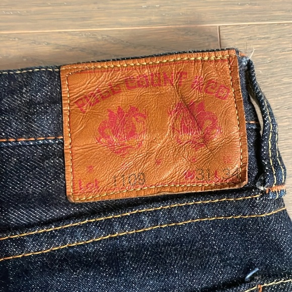 Excellent condition rare fullcount selvedge jeans from actual store in Tokyo - Picture 4 of 13